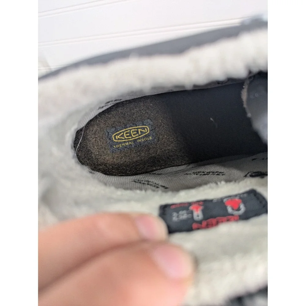 KEEN Terradora‎ II Waterproof Boots Women's 10.5 Gray Quilted Winter Thermal -25